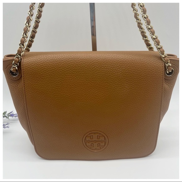 TORY BURCH Bombe Leather Shoulder Bag - Picture 2 of 10